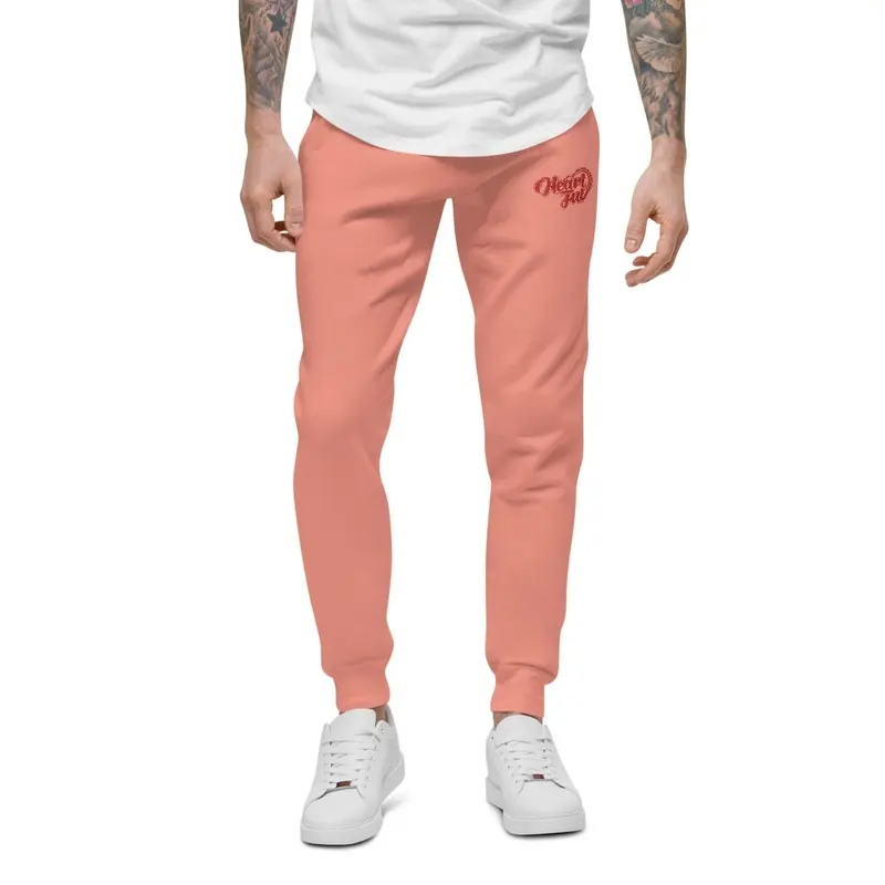 Heartful Threads V-Day Joggers